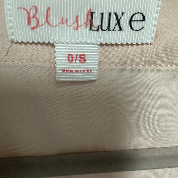 Blush Lux E Satin Robe - Picture 5 of 5